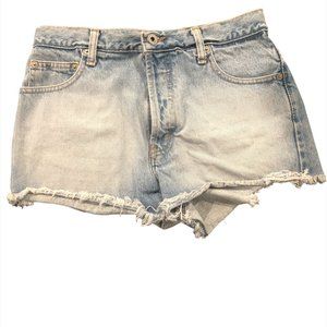 vintage abercrombie & fitch denim shorts USA made